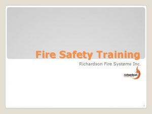 Fire Safety Training Richardson Fire Systems Inc 1