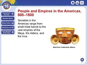 People and Empires in the Americas 500 1500