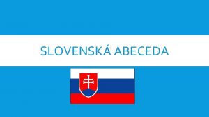 Slovenska abeceda