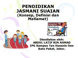 Pendidikan jasmani suaian