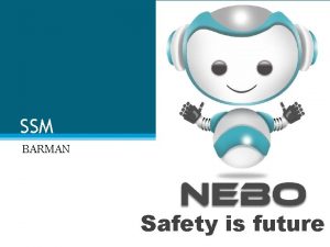 SSM BARMAN Safety is future LEGEA 3192006 SECIUNEA