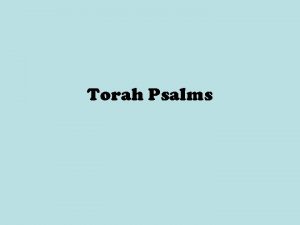 Torah psalm