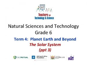 Natural sciences and technology grade 6 term 4