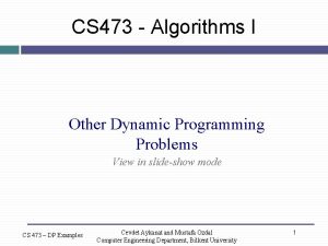 Cs 473