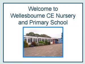 Welcome to Wellesbourne CE Nursery and Primary School