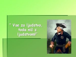 Vse za ljudstvo toda ni z ljudstvom Friderik