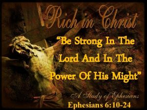 Ephesians 6 10-20 nkjv