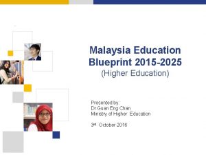 Malaysia higher education blueprint