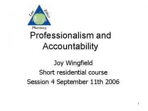 Short stories on accountability