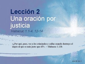 Habacuc 1:1-4