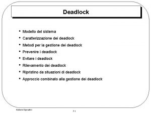 Deadlock