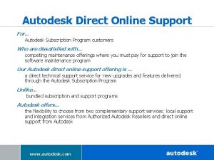 Autodesk direct