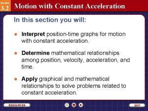 Chapter 2 motion section 3 acceleration answers