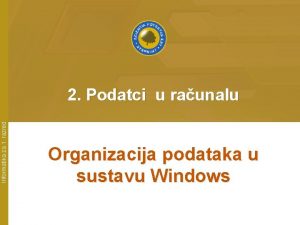 Organizacija podataka u računalu