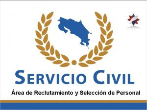 rea de Reclutamiento y Seleccin de Personal Esta