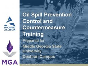 Oil Spill Prevention Control and Countermeasure Training Prepared