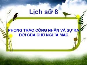 PHONG TRO CNG NH N V S RA