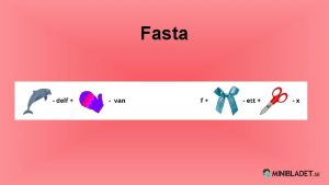Fastan kristendomen Fastan kristendomen