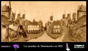 18092013 Les moulins de Montmartre en 1852 une