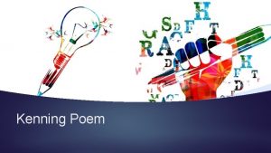 Kenning Poem What is a kenning poem Poem