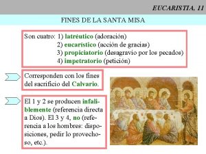 Estructura de la eucaristia
