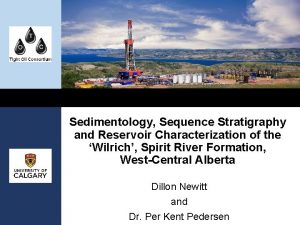 Sedimentology Sequence Stratigraphy and Reservoir Characterization of the