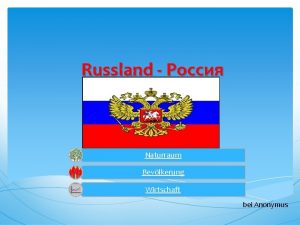 Russland Naturraum Bevlkerung Wirtschaft bei Anonymus Allgemein Warum