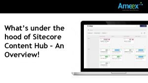 Sitecore content hub development