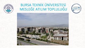 BURSA TEKNK NVERSTES MESLEE ATILIM TOPLULUU TPLK Logo