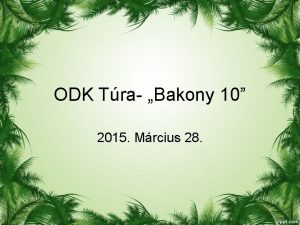 ODK Tra Bakony 10 2015 Mrcius 28 Trakirs