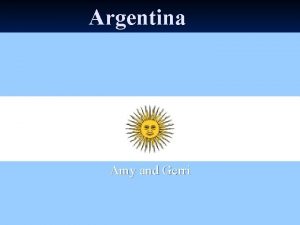 Argentina Amy and Gerri Smbolos Nacionales n Escudo