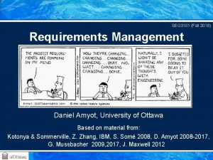 Requirements management tools