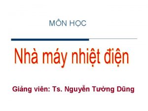 MN HC Ging vin Ts Nguyn Tng Dng