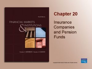Chapter 20 Insurance Companies and Pension Funds Chapter