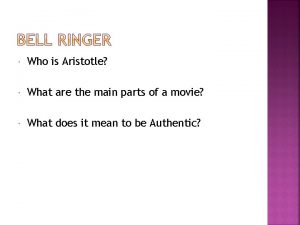 Who is aristotle
