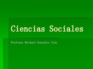 Ciencias Sociales Profesor Michael Gonzalez Cruz Ciudad Medieval