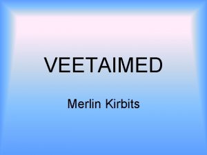 VEETAIMED Merlin Kirbits Veetaimed kasvavad toituvad ja paljunevad