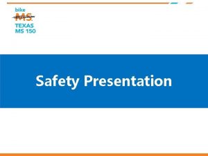 Safety moment presentation