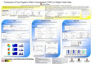 Extensions of NonNegative Matrix Factorization NMF to Higher