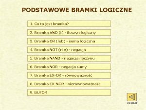 Bramka ex or