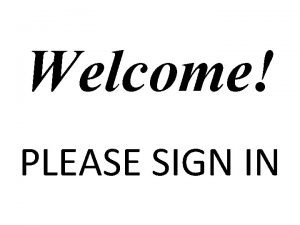 Welcome PLEASE SIGN IN FORGIVEN Episode 1 Where
