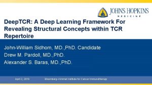 Deep TCR A Deep Learning Framework For Revealing
