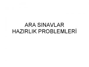 ARA SINAVLAR HAZIRLIK PROBLEMLER Problem 2 7 Hibbeler