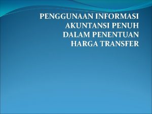 Contoh soal informasi akuntansi penuh