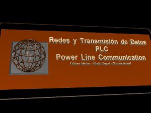PLC Power Line Communication Que es PLC Comunicacin