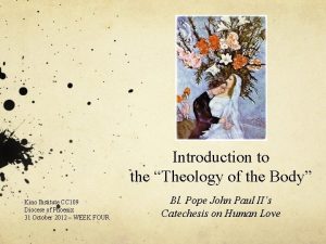 Introduction to the Theology of the Body Kino