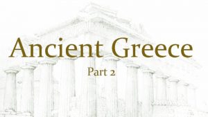 Ancient Greece Part 2 Greek Mythology Mythology a