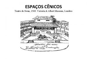 ESPAOS CNICOS Teatro de Swan 1569 Victoria Albert