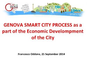 Genova smart city