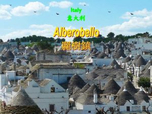 Alberobello